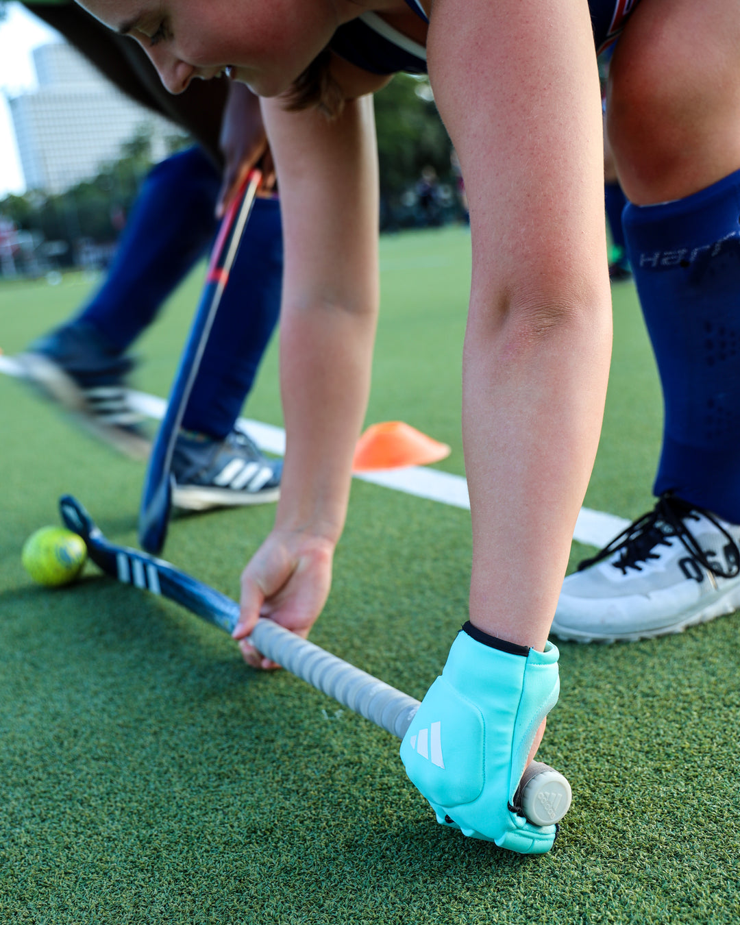 Adidas field hockey fashion glove